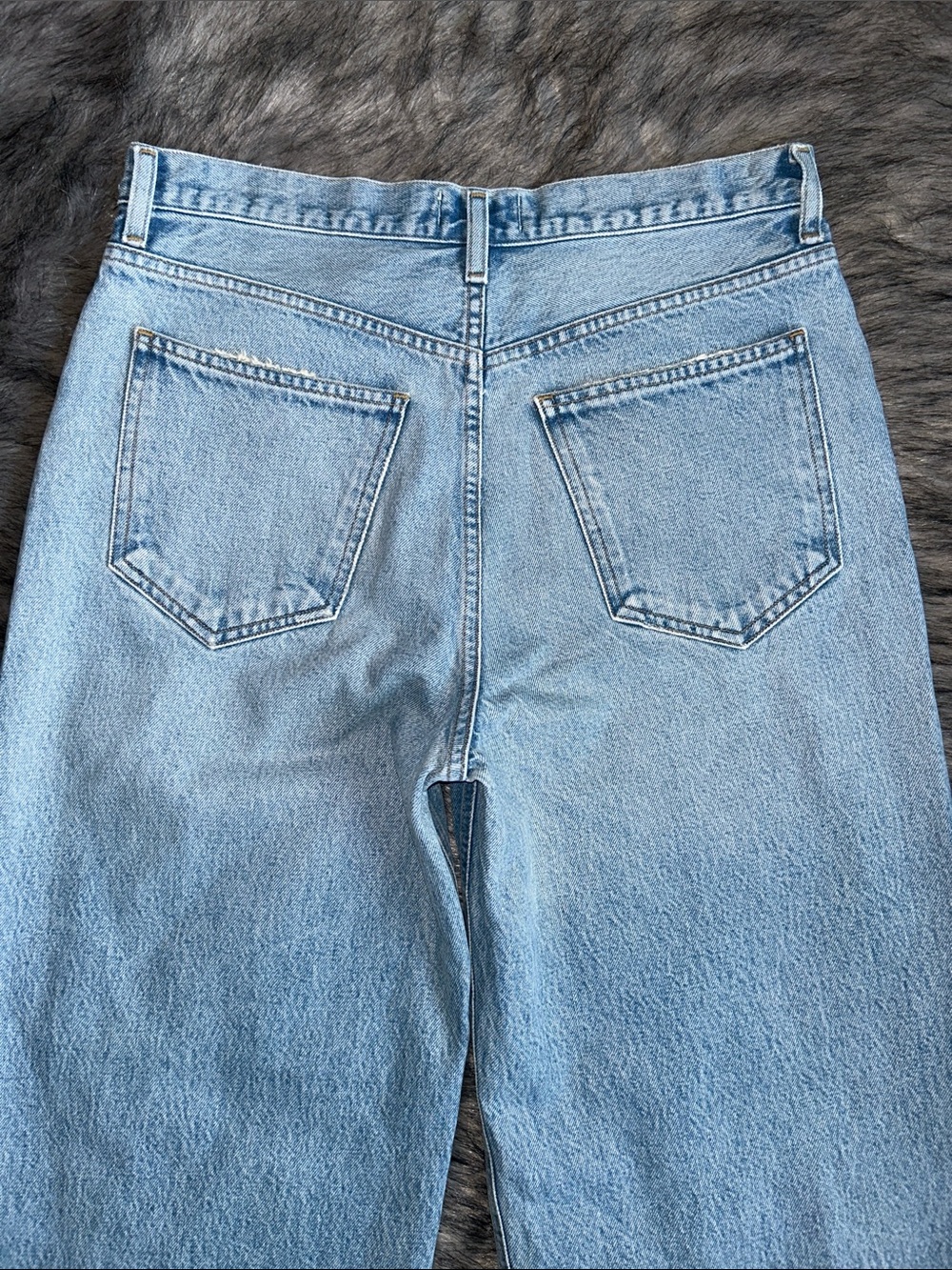NEW Agolde Low Slung Baggy Jeans in Libertine Slightly Distressed Size 27 - Picture 13 of 14